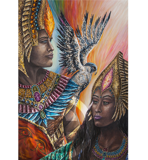 God Osiris and Goddess Isis